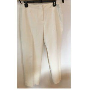 Harve Bernard Off White Women's Stretch Pants Dress Slacks 12  LIKE NEW!